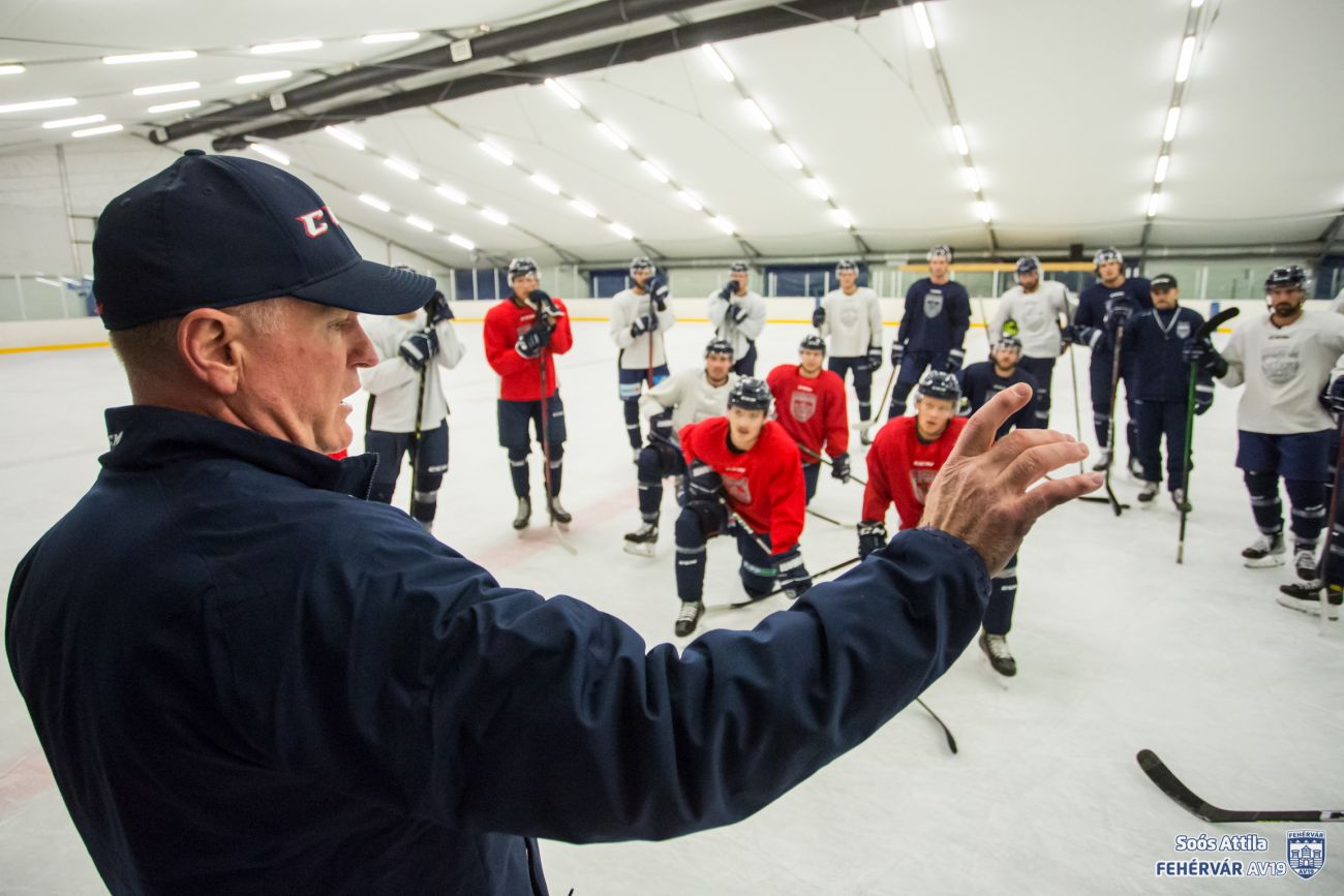 Felkészülési mérkőzést játszott a Hydro Fehérvár AV 19 jégkorongcsapata